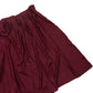 Portable Stage Skirt Burgundy Polyester Platform Skirting Cloth for Events, Performances & Wedding Staging - 48"x20ft
