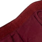 Portable Stage Skirt Burgundy Polyester Platform Skirting Cloth for Events, Performances & Wedding Staging - 48"x20ft