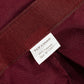 Portable Stage Skirt Burgundy Polyester Platform Skirting Cloth for Events, Performances & Wedding Staging - 48"x20ft