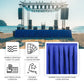 Portable Stage Skirt Royal Blue Polyester Platform Skirting Cloth