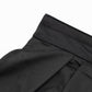 Portable Scuba Stage Skirt Black Shirred Pleated Stage Cover for Wedding & Event Platforms - Wrinkle