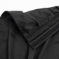 Portable Scuba Stage Skirt Black Shirred Pleated Stage Cover for Wedding & Event Platforms - Wrinkle