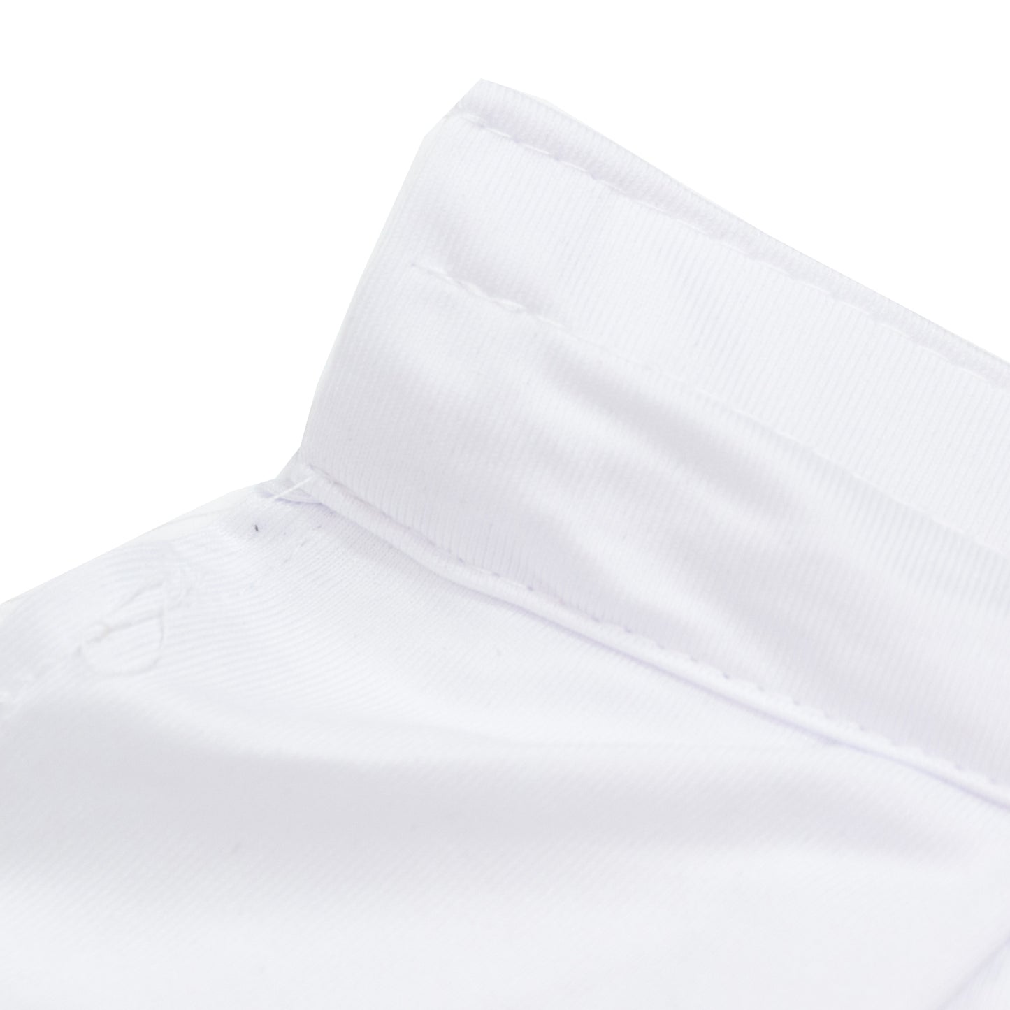 Portable Scuba Stage Skirt White Shirred Pleated Stage Cover for Wedding & Event Platforms - Wrinkle