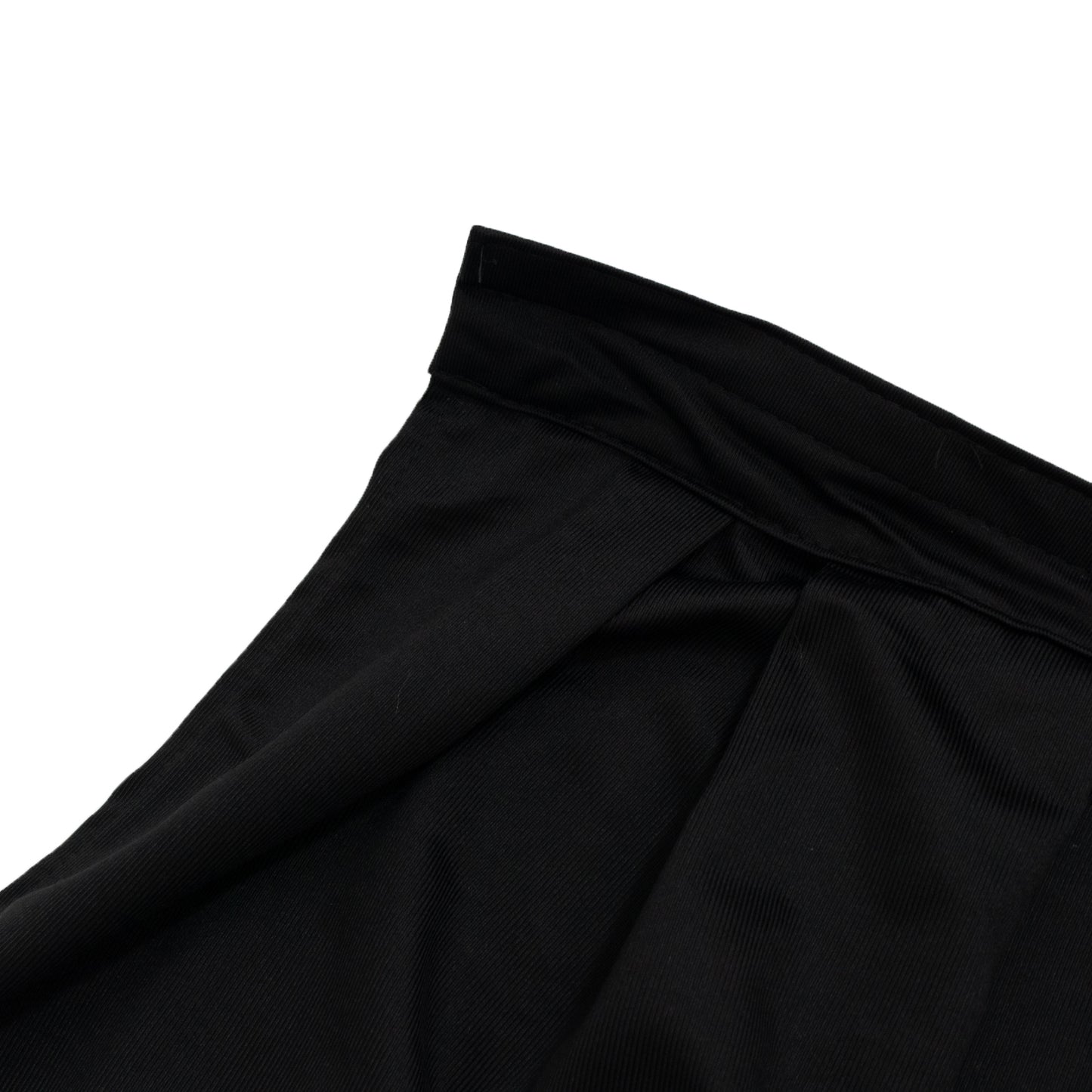 Portable Scuba Stage Skirt Black Shirred Pleated Stage Cover for Wedding & Event Platforms - Wrinkle