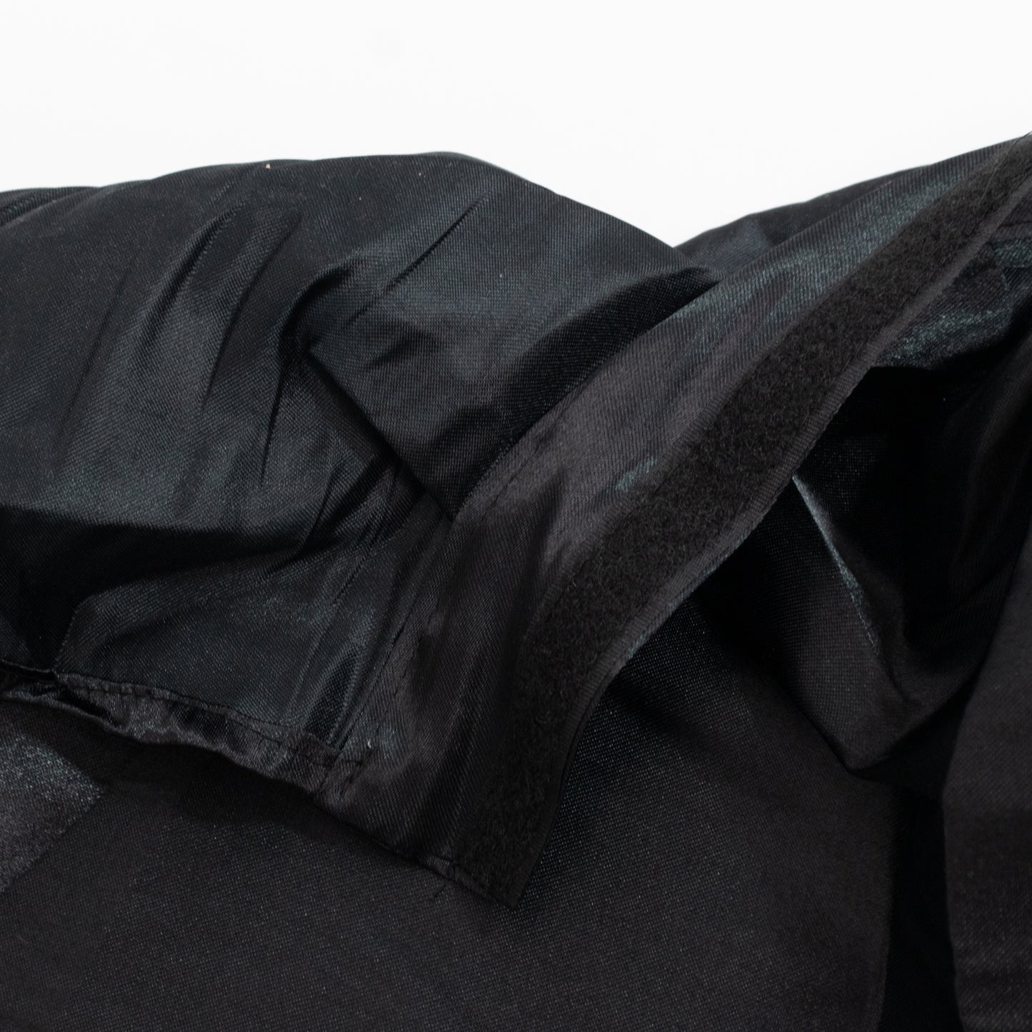 Portable Satin Stage Skirt Black Shirred Pleated Stage Cover for Wedding & Event Platforms - 16"x10f