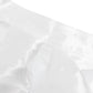 Portable Satin Stage Skirt White Shirred Pleated Stage Cover for Wedding & Event Platforms - 16"x10f