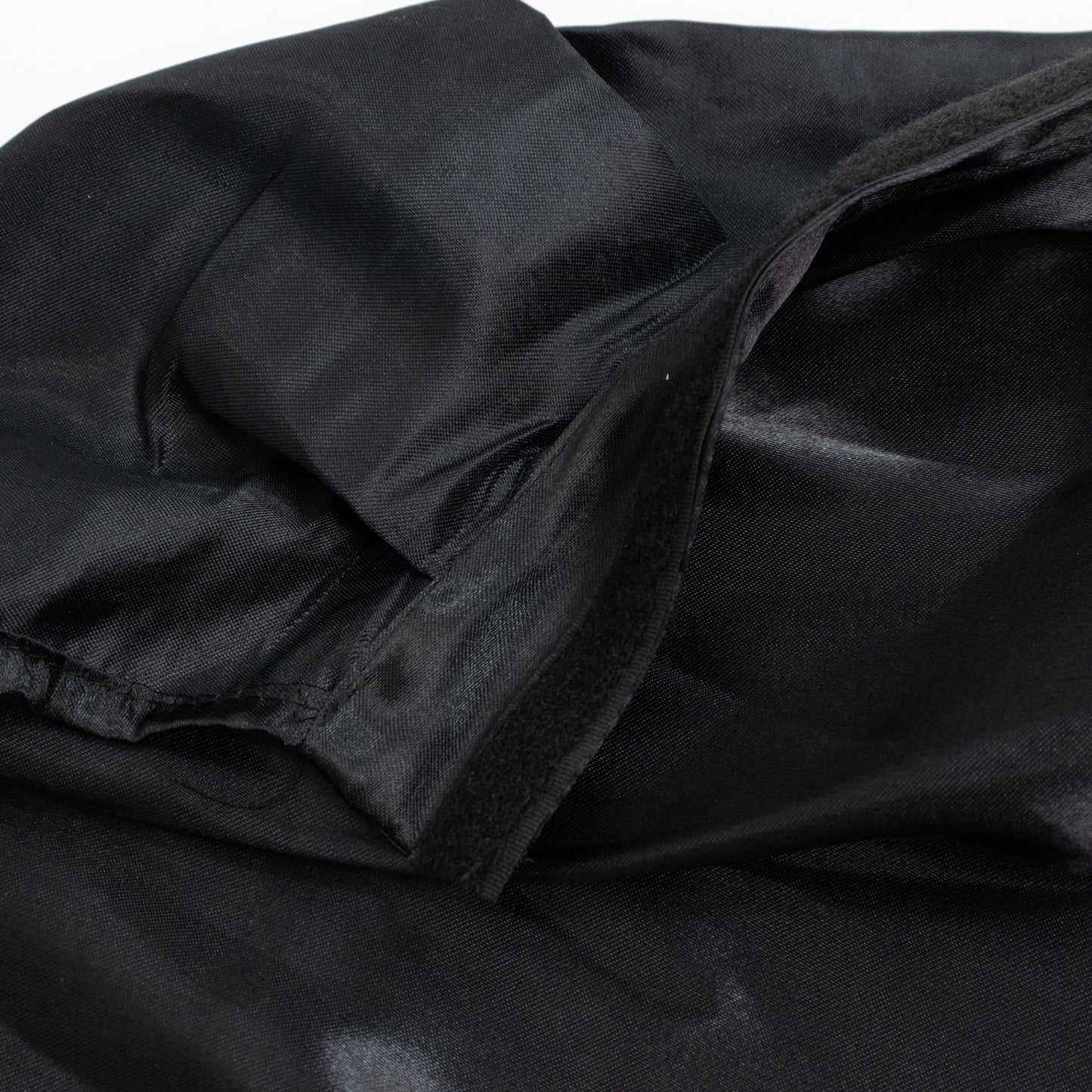 Portable Satin Stage Skirt Black Shirred Pleated Stage Cover for Wedding & Event Platforms - 36"x20f