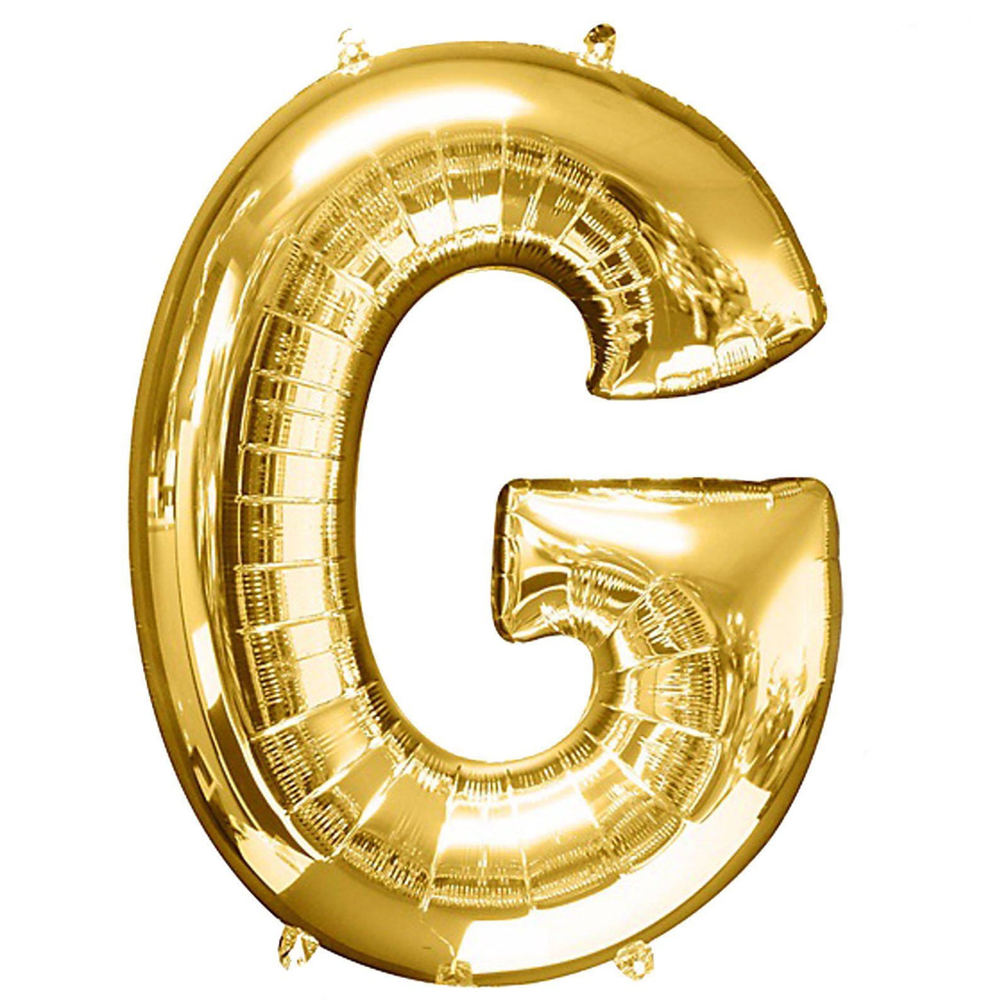35" Gold Letter and Number Balloons, Shiny Metallic Mylar Foil Helium Air Balloons
