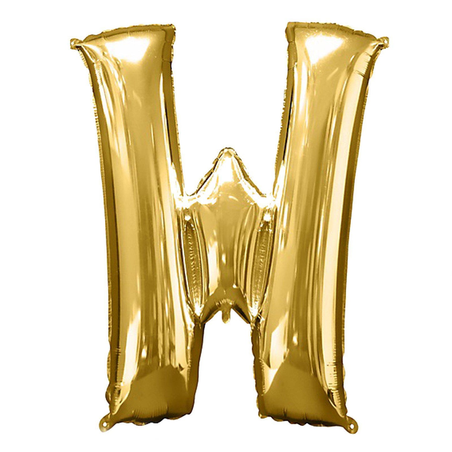 35" Gold Letter and Number Balloons, Shiny Metallic Mylar Foil Helium Air Balloons
