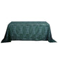 Hunter Emerald Green Sequin Tablecloth 90"x132