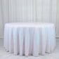 132" Iridescent Blue Seamless Sequin Round Tablecloth, Sparkly Tablecloth