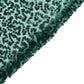 90"x132" Hunter Emerald Green Seamless Sequin Rectangle Tablecloth