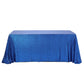 90x156" Royal Blue Premium Sequin Rectangle Tablecloth