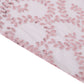90"x156" Rose Gold Sequin Leaf Embroidered Tulle Rectangular Tablecloth
