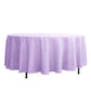 108inch Lavender Lilac Polyester Round Tablecloth