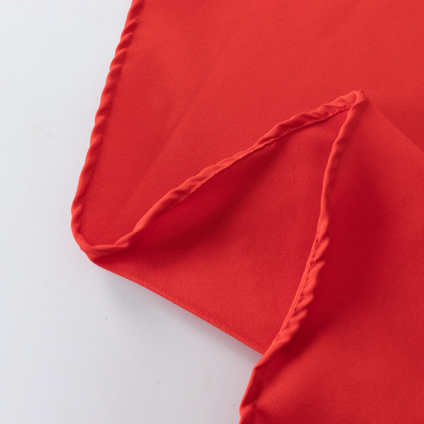 108" Red Premium Polyester Round Tablecloth - 220GSM