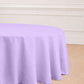 120inch Lavender Lilac Polyester Round Tablecloth