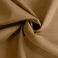 Taupe seamless polyester round tablecloth, perfect for elegant events. #whtbkgd