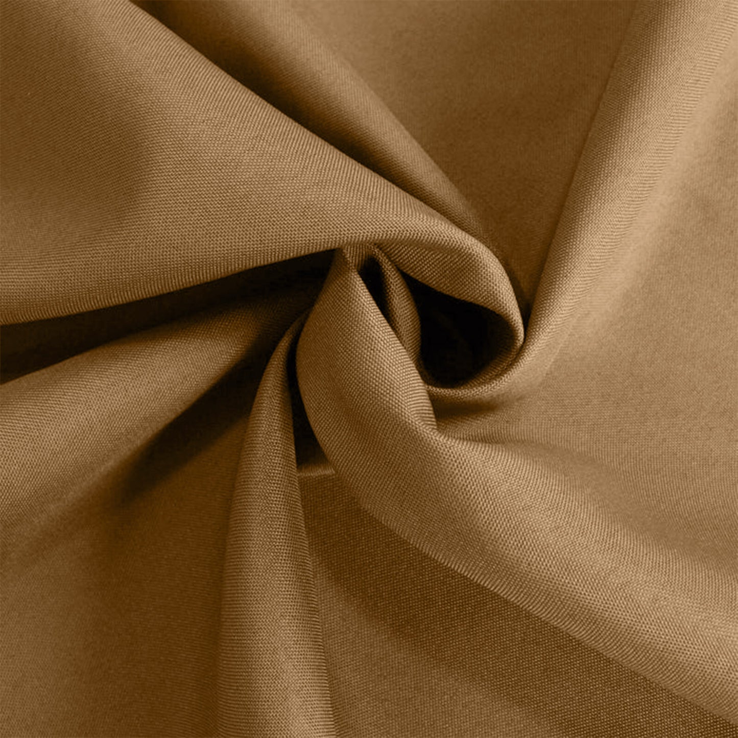 Taupe seamless polyester round tablecloth, perfect for elegant events. #whtbkgd