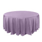 Seamless Violet Amethyst Polyester Round Tablecloth 132 Inch