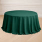 132 Inch Hunter Emerald Green Tablecloth