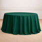 Hunter Emerald Green Round Tablecloth 132 Inches