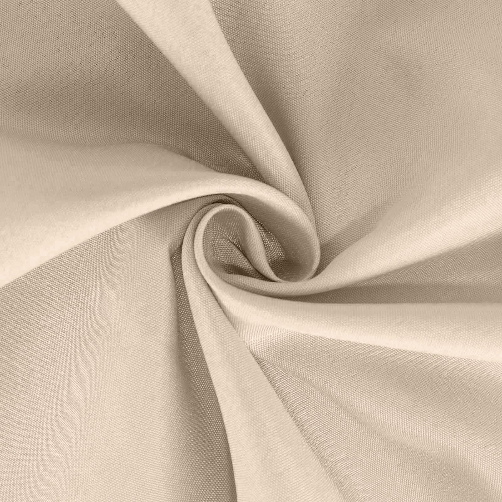 132 Inch Round Nude Seamless Tablecloth In Polyester#whtbkgd