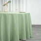 132" Sage Green Seamless Polyester Round Tablecloth