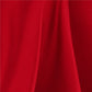 132" Wine Seamless Premium Polyester Round Tablecloth - 220GSM for 6 Foot Table With Floor-Length Dr