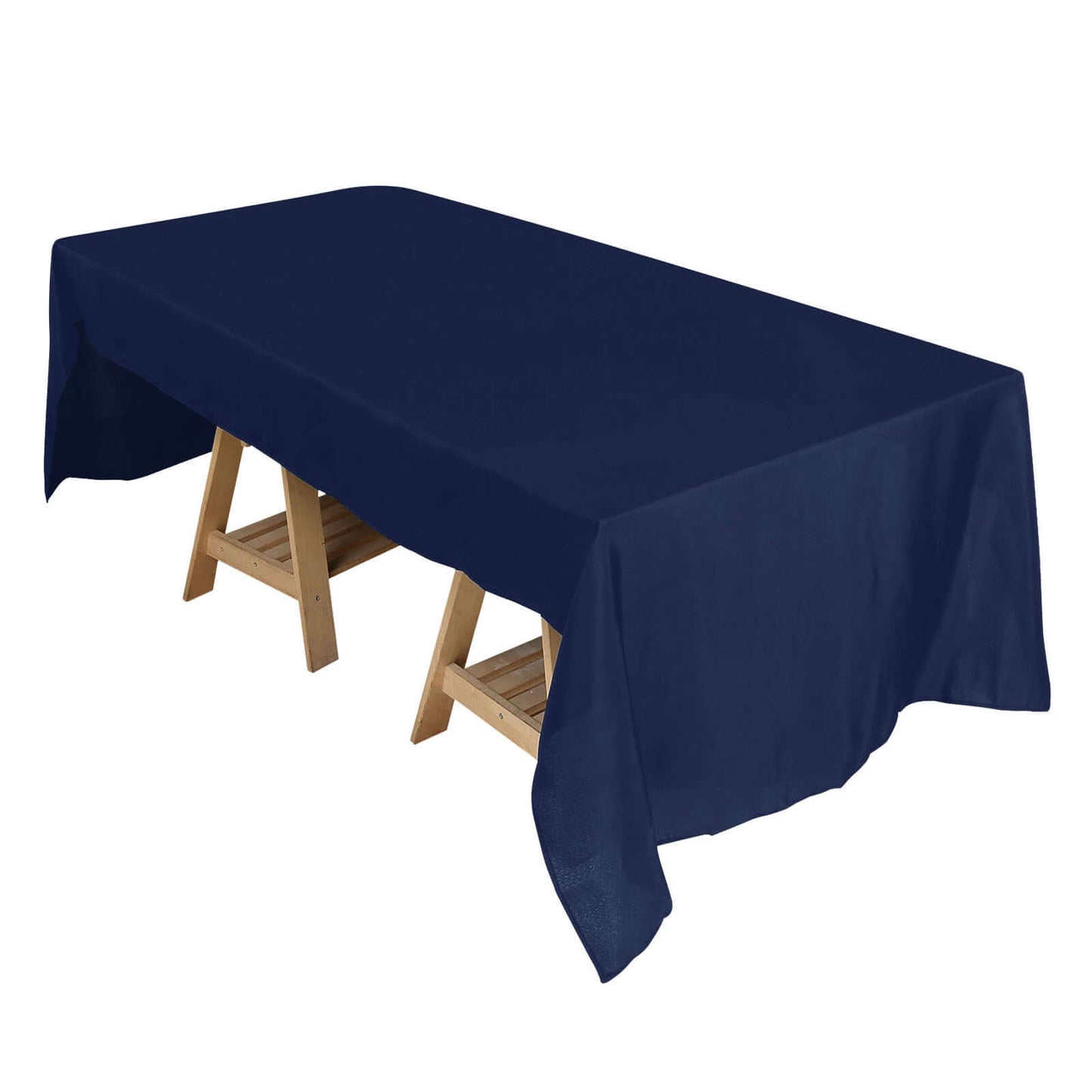 50 inch x120 inch Polyester Tablecloth - Navy Blue