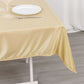 54" Beige Premium Polyester Square Tablecloth - 220GSM