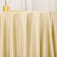 54" Beige Premium Polyester Square Tablecloth - 220GSM