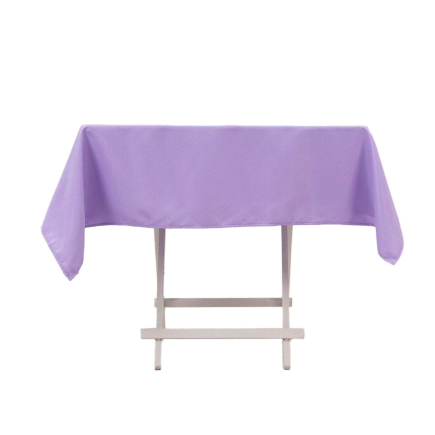 54"x54" Lavender Lilac Premium Polyester Square Tablecloth - 220GSM