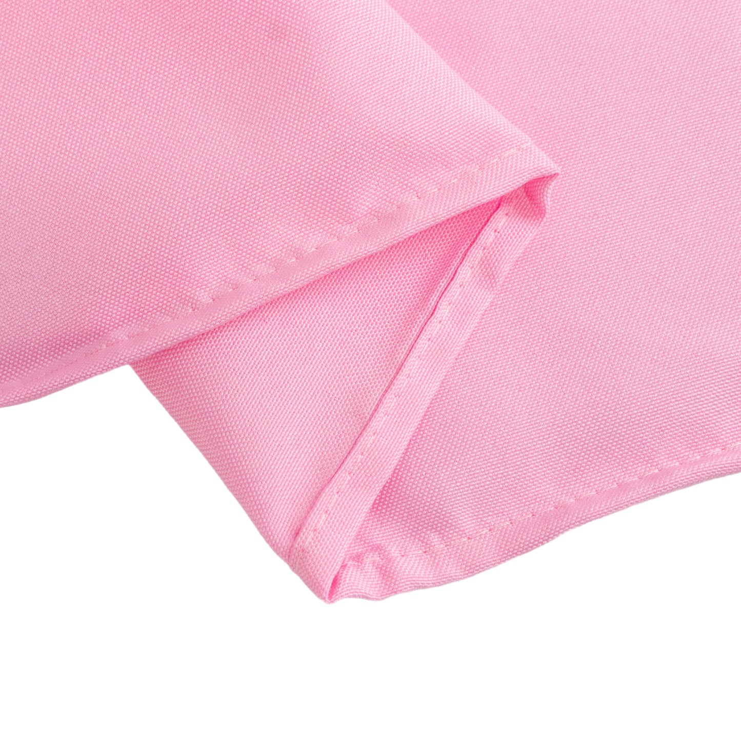 54"x54" Pink Premium Polyester Square Tablecloth - 220GSM