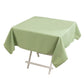 54"x54" Sage Green Premium Polyester Square Tablecloth - 220GSM