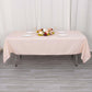 60"x102" Blush Premium Polyester Rectangular Tablecloth - 220GSM