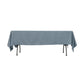 60"x102" Dusty Blue Premium Polyester Rectangular Tablecloth - 220GSM