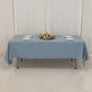 60"x102" Dusty Blue Premium Polyester Rectangular Tablecloth - 220GSM