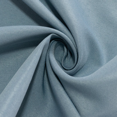 Elegant Dusty Blue Polyester Rectangular Tablecloth