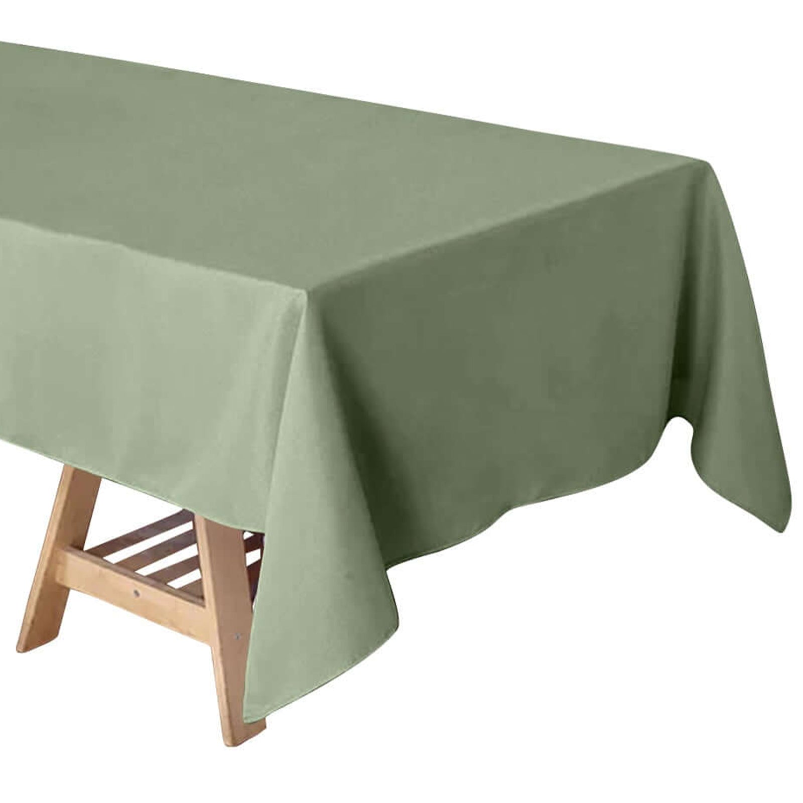 Eucalyptus Sage Green Tablecloth 60X102 Inch Rectangular