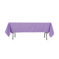 60"x102" Lavender Lilac Premium Polyester Rectangular Tablecloth - 220GSM