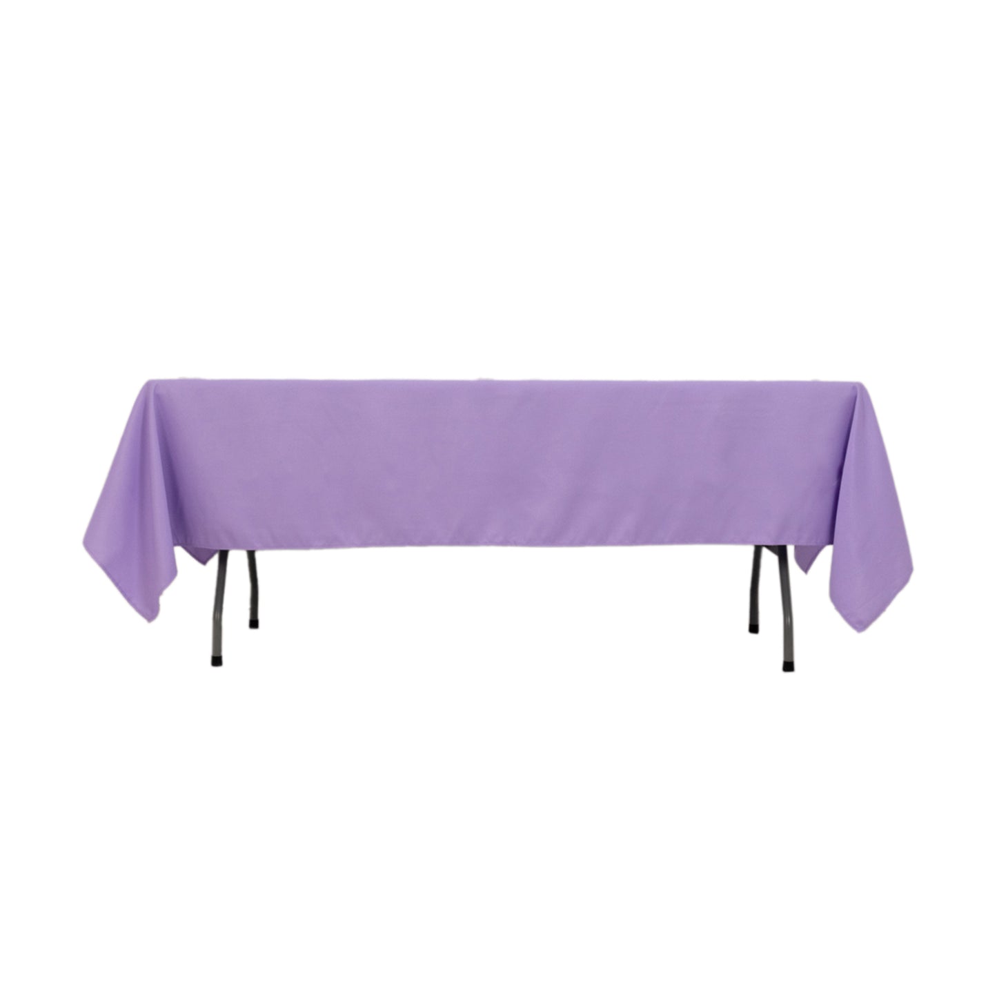 60"x102" Lavender Lilac Premium Polyester Rectangular Tablecloth - 220GSM