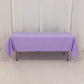 60"x102" Lavender Lilac Premium Polyester Rectangular Tablecloth - 220GSM