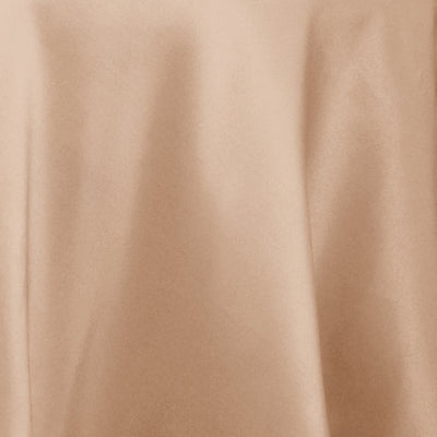 Elegant Nude Polyester Rectangular Tablecloth