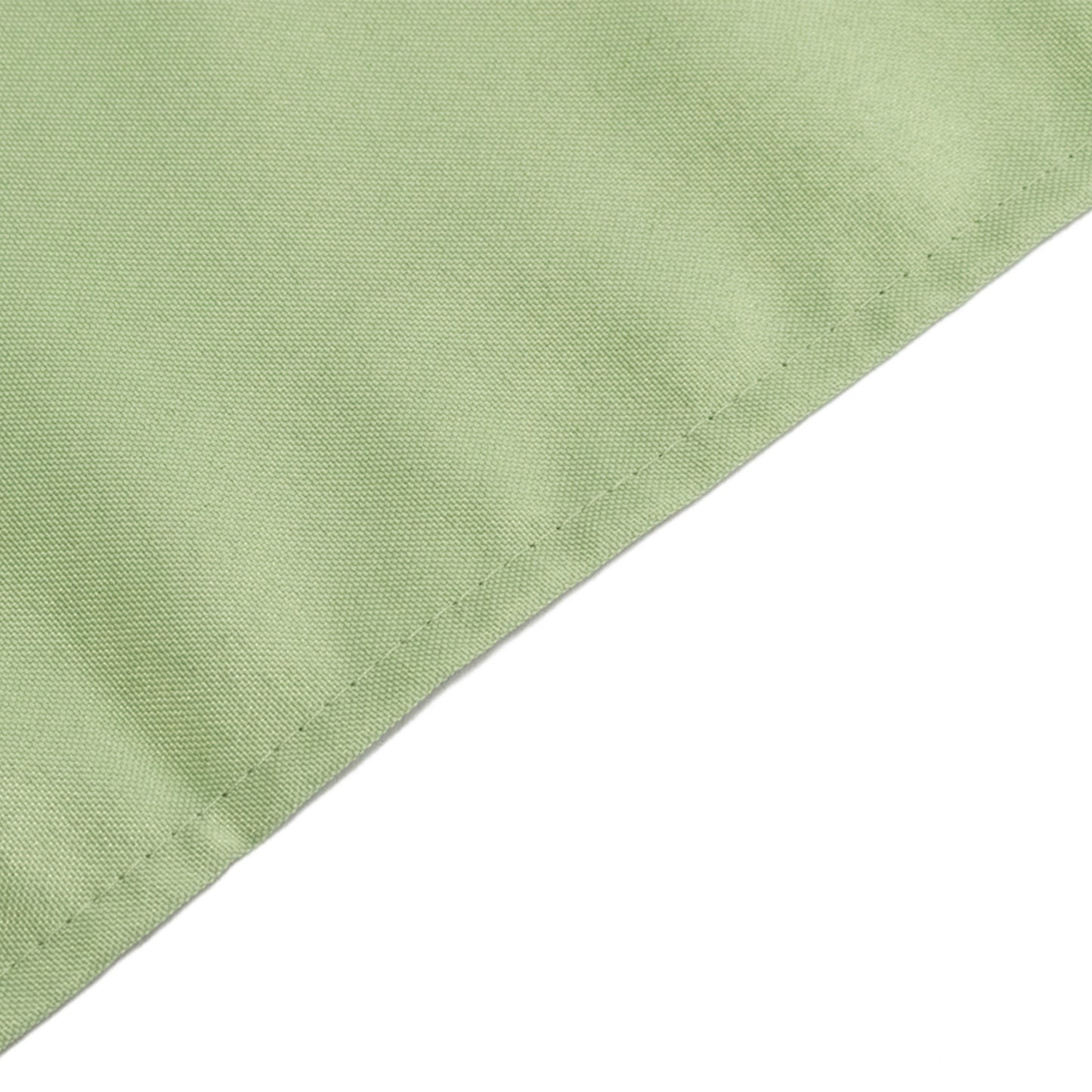 60"x102" Sage Green Premium Polyester Rectangular Tablecloth - 220GSM