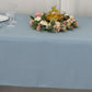 60"x126" Dusty Blue Premium Polyester Rectangular Tablecloth - 220GSM