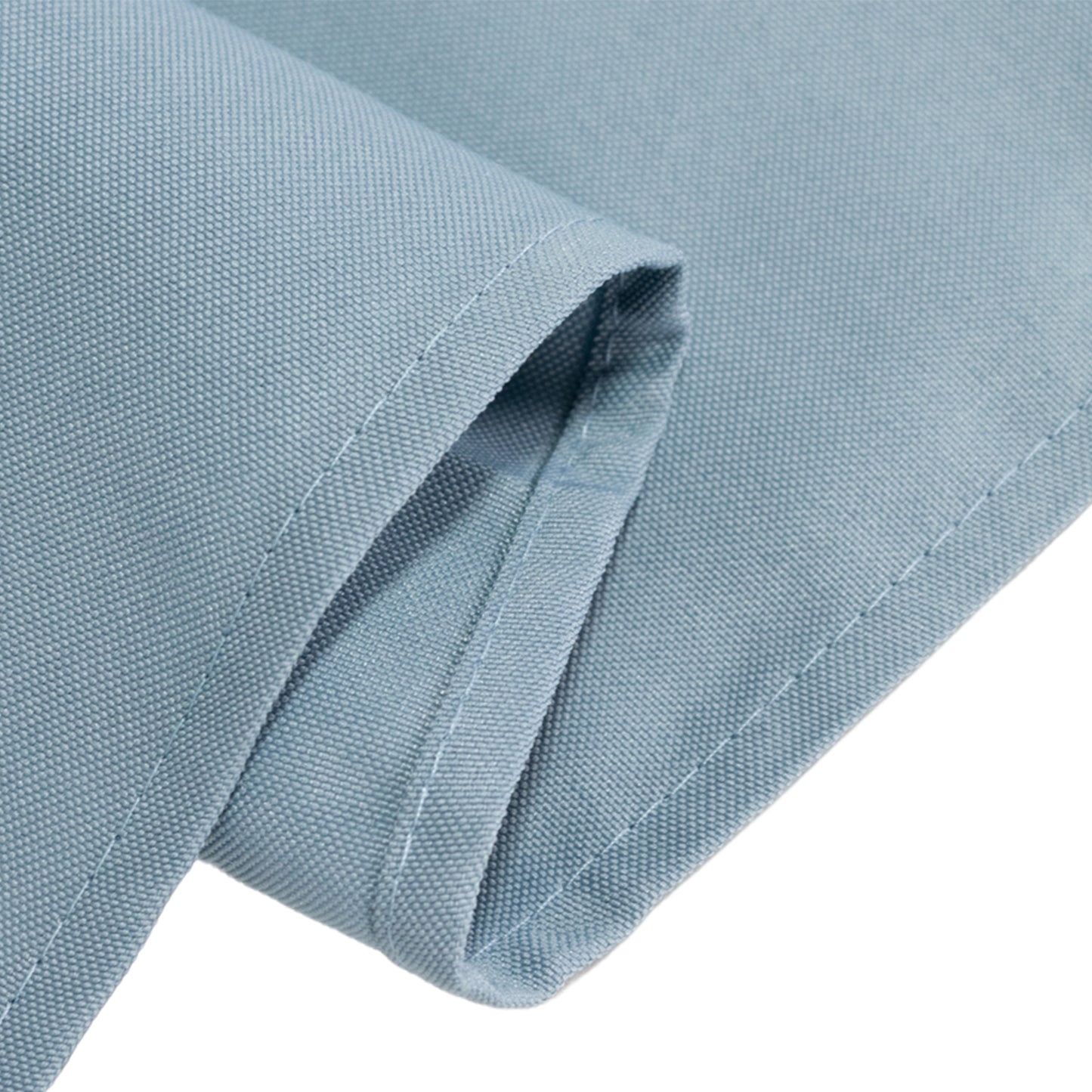 60"x126" Dusty Blue Premium Polyester Rectangular Tablecloth - 220GSM