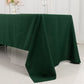 60"x126" Hunter Emerald Green Premium Polyester Rectangular Tablecloth - 220GSM