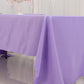 60"x126" Lavender Lilac Premium Polyester Rectangular Tablecloth - 220GSM