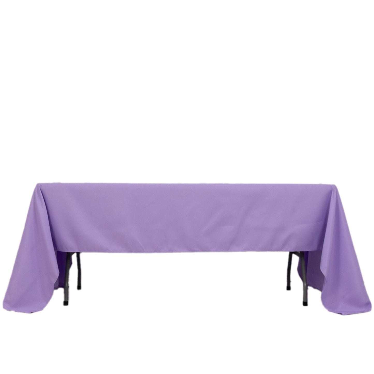 60"x126" Lavender Lilac Premium Polyester Rectangular Tablecloth - 220GSM